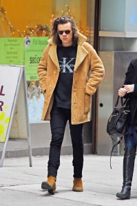 Dec 20, 2014; New York, New York, United States Of America;  Harry Styles out and about in NYC on DECEMBER 20, 2014 in New York.(Photo By Josiah KamauBuzzFoto.com)..Buzz Foto LLC .httpwww.buzzfoto.com .1112 Montana Ave suite 80 .Santa Monica CA 90403 .1 310 980 8822.1 310 691 3888 Local Caption *** Harry Styles (Credit Image: © BuzzFoto.com/BuzzFoto.com/KEYSTONE Press)